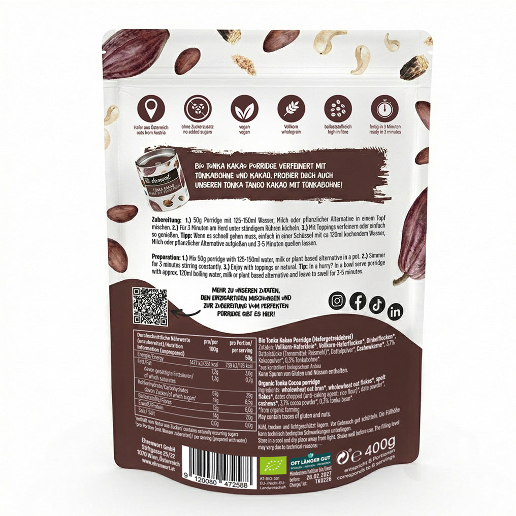 BIO Tonka Kakao Porridge